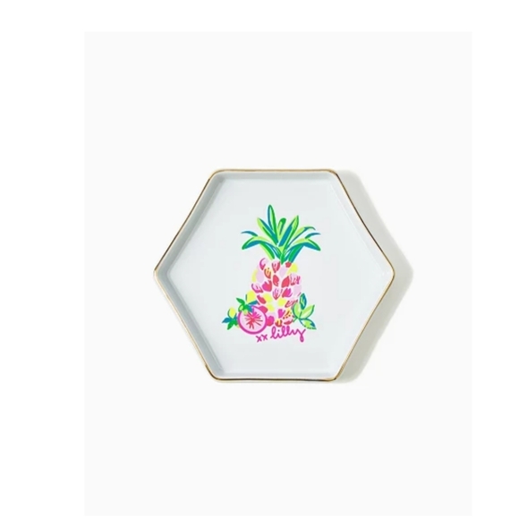 Lilly pulitzer ring deals dish with lid